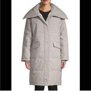 Avec Les Filles Pink and Gray Puffer Jacket Xs/S